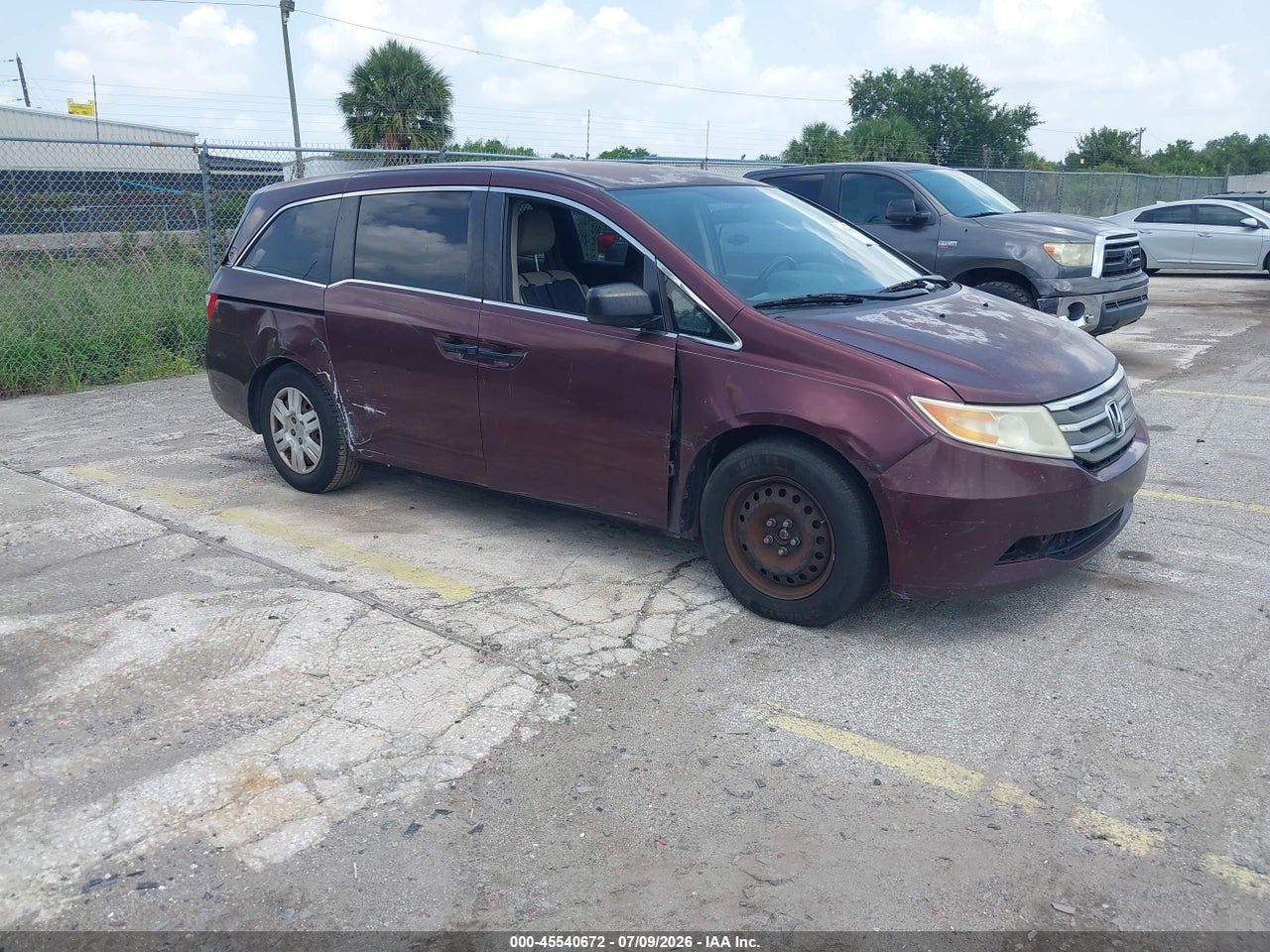 5FNRL5H28CB****** · 2012 HONDA ODYSSEY LX