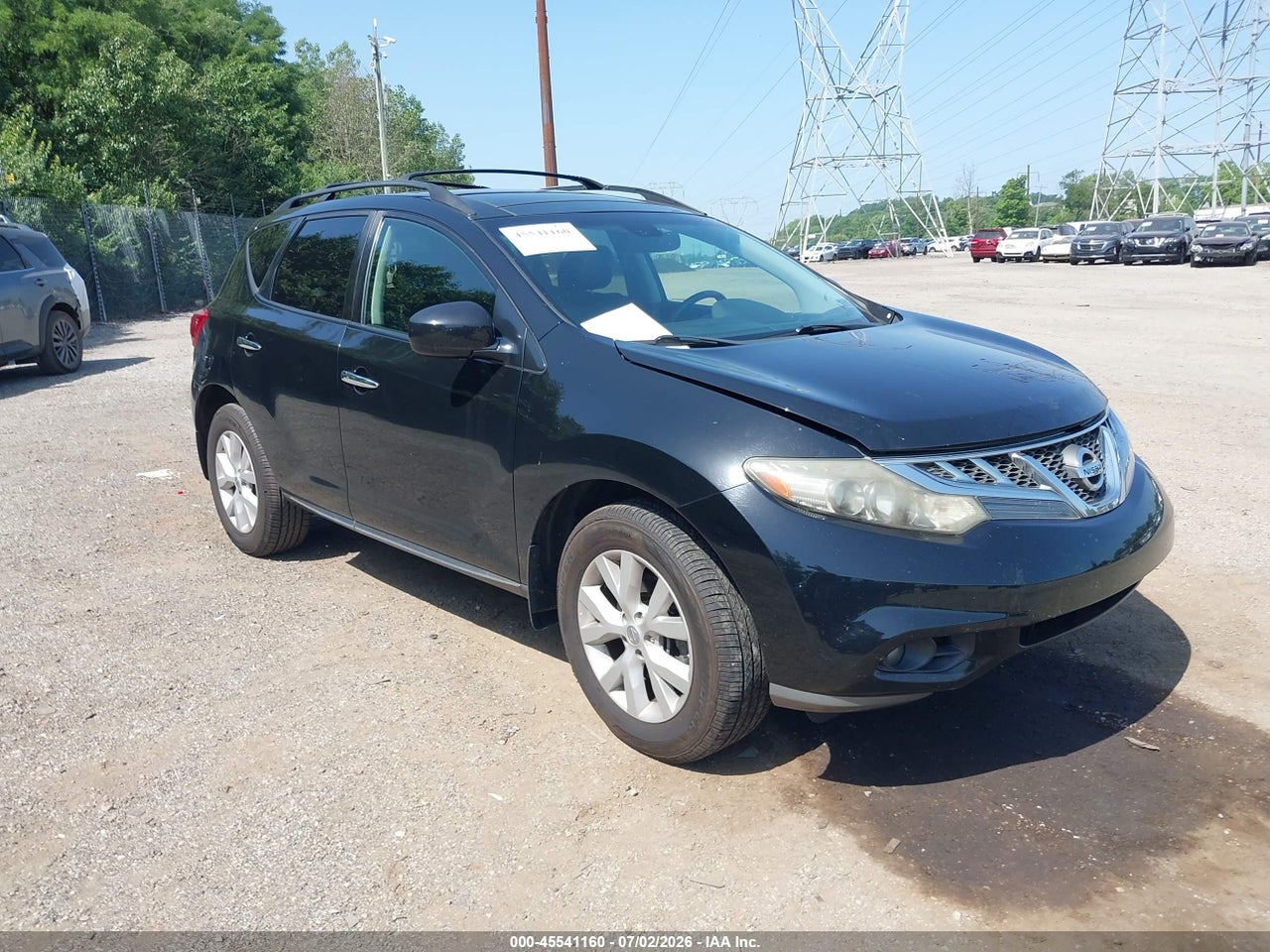 JN8AZ1MW8BW****** · 2011 NISSAN MURANO SL