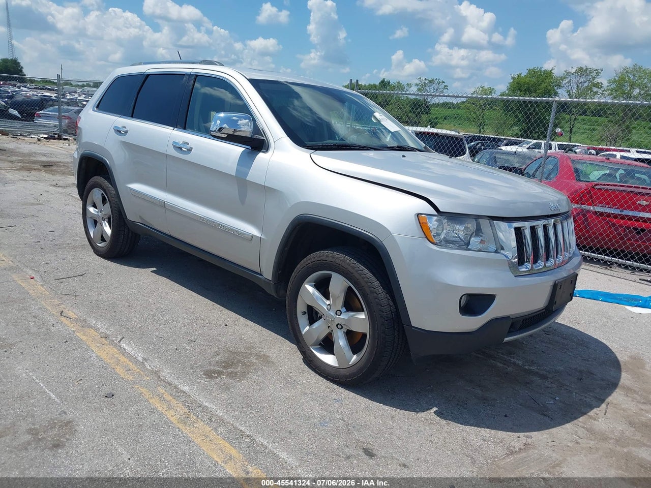 1C4RJFCT2CC****** · 2012 JEEP GRAND CHEROKEE OVERLAND