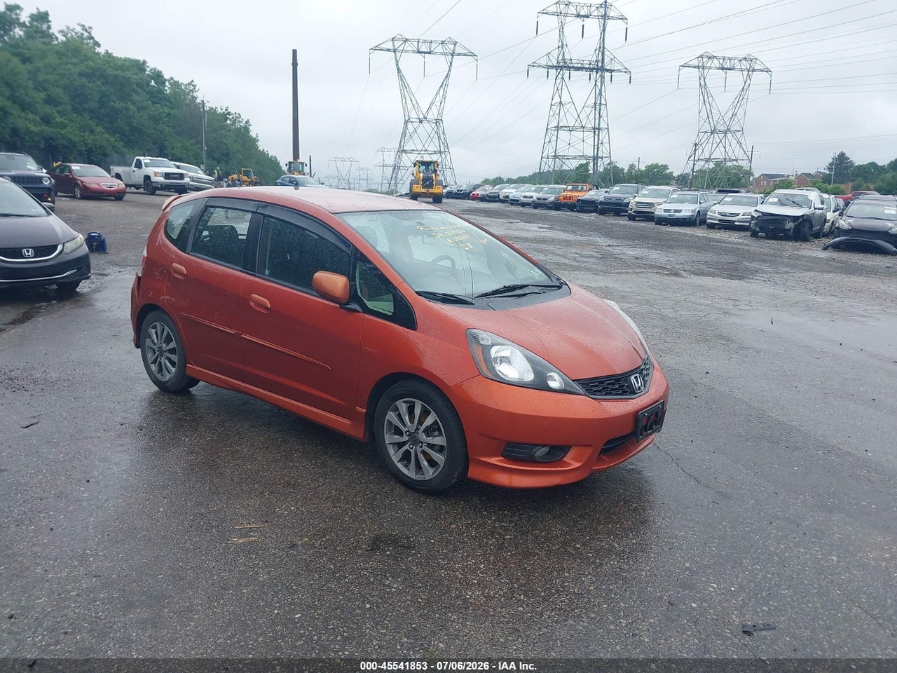 JHMGE8H68CC****** · 2012 HONDA FIT SPORT
