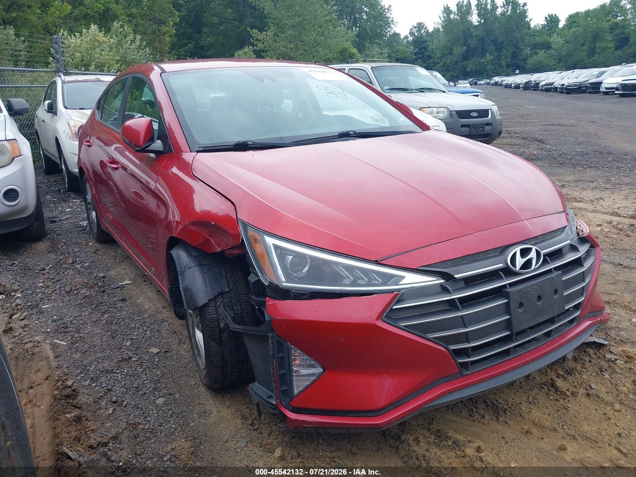 5NPD84LF8LH****** · 2020 HYUNDAI ELANTRA SEL