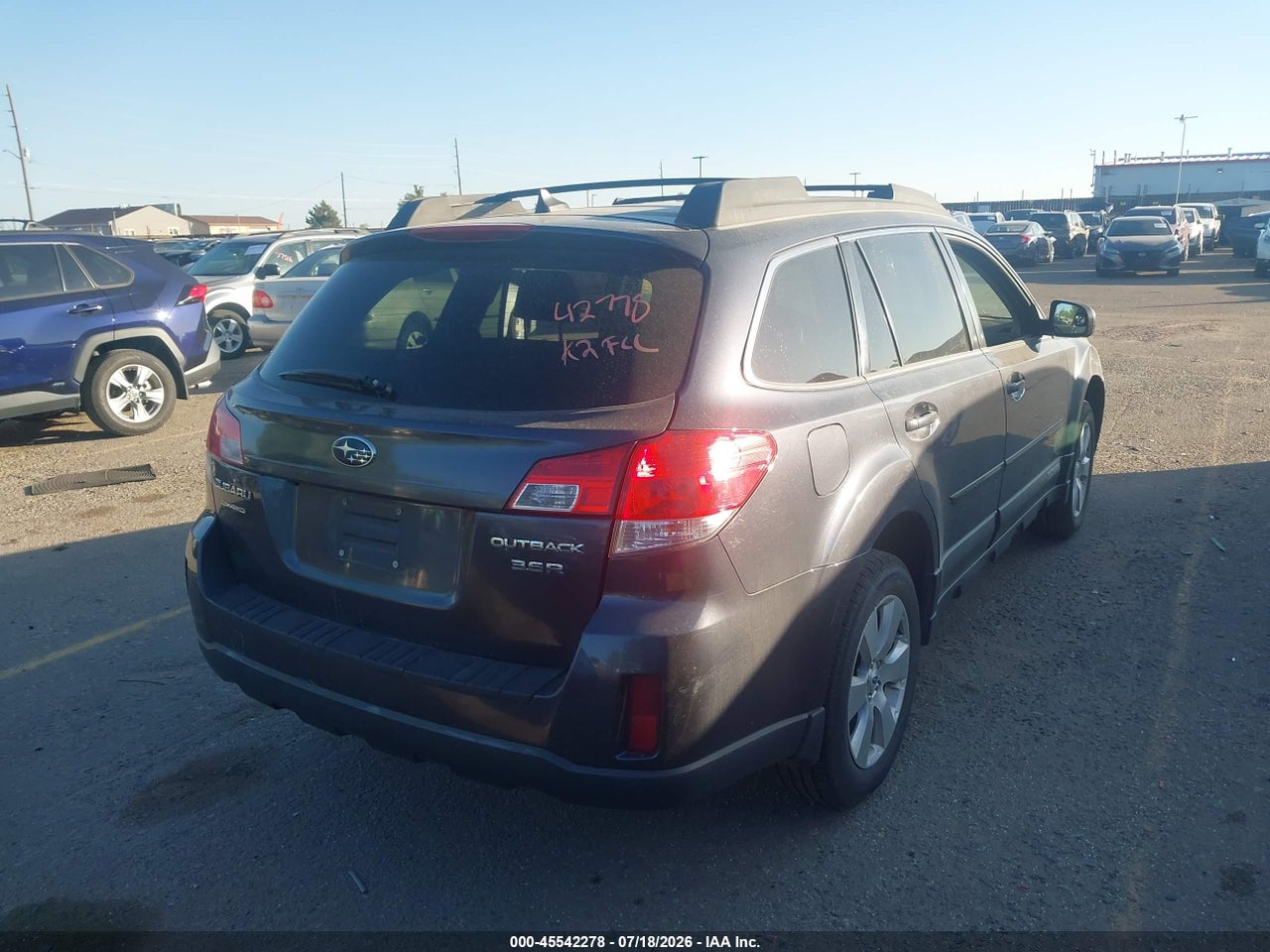 2012 SUBARU OUTBACK 3.6R LIMITED · 4/11
