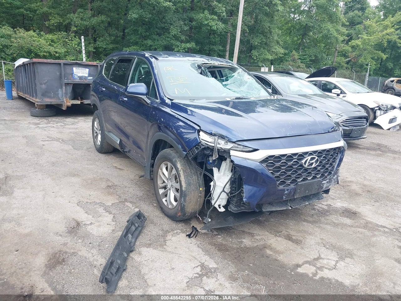 5NMS3CAD2LH****** · 2020 HYUNDAI SANTA FE SEL