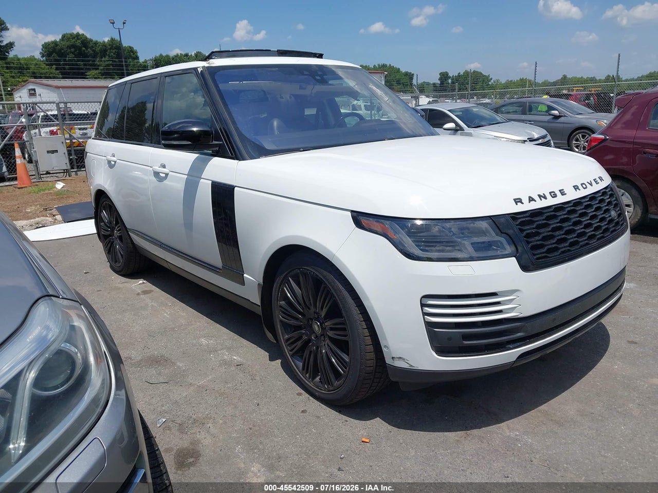 SALGS2SV8KA****** · 2019 LAND ROVER RANGE ROVER 3.0L V6 SUPERCHARGED HSE