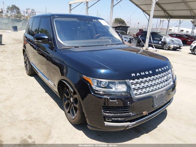 SALGS2PF8GA****** · 2016 LAND ROVER RANGE ROVER 3.0L V6 SUPERCHARGED HSE
