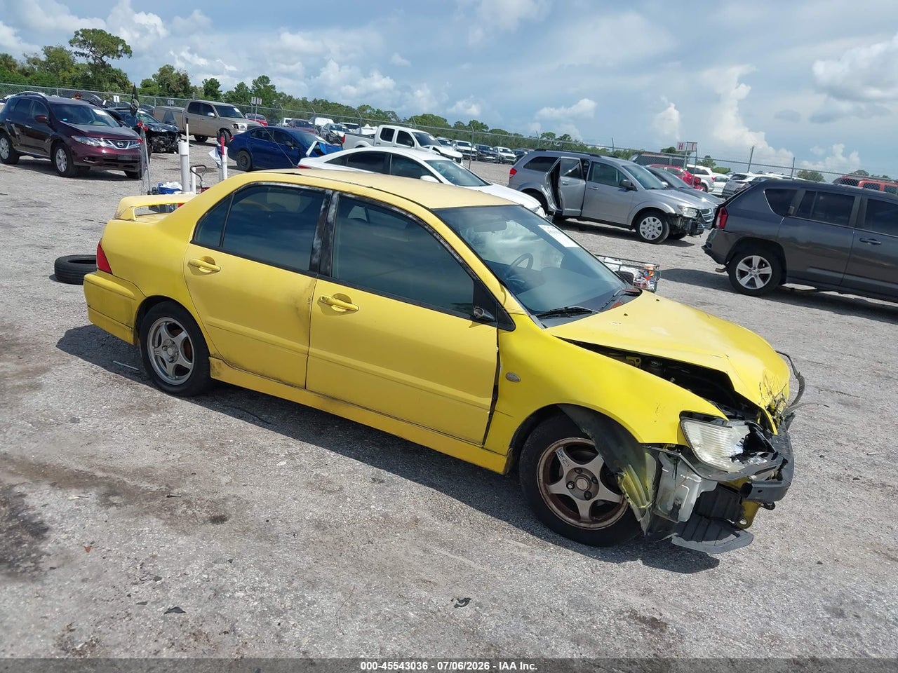 2003 MITSUBISHI LANCER OZ RALLY