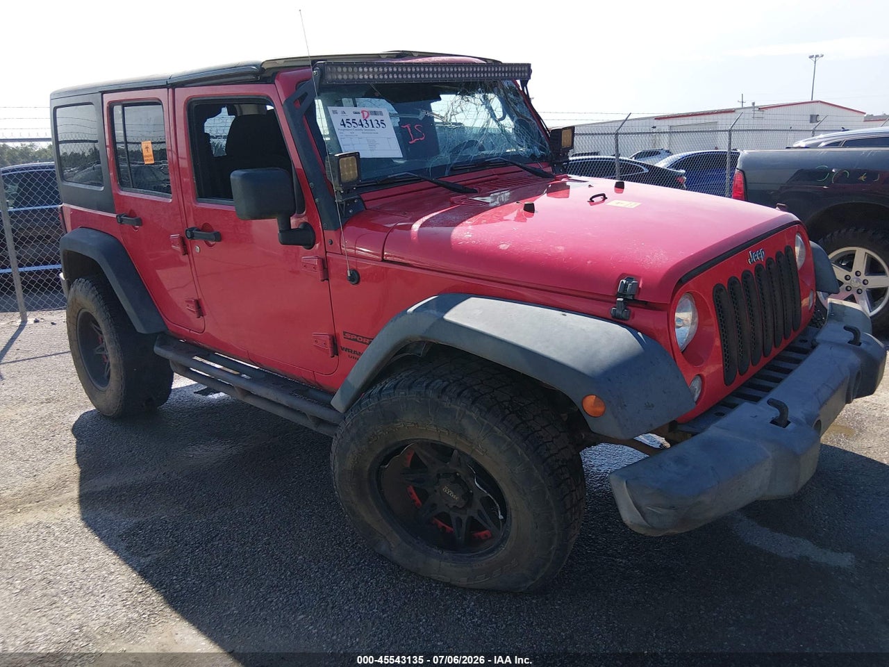 1C4BJWDG2GL****** · 2016 JEEP WRANGLER UNLIMITED SPORT