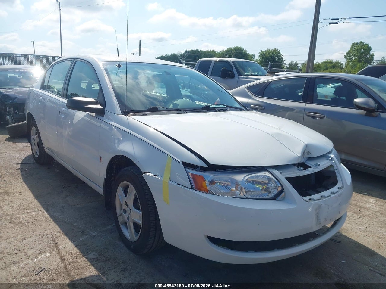 1G8AJ58F87Z****** · 2007 SATURN ION 2