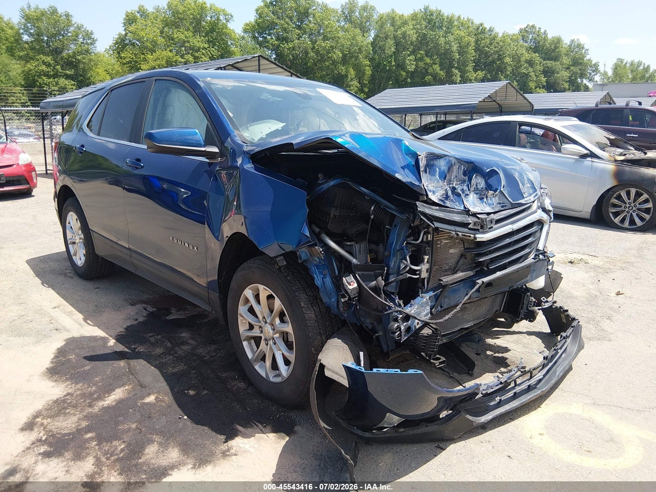 2GNAXUEV9M6****** · 2021 CHEVROLET EQUINOX AWD LT