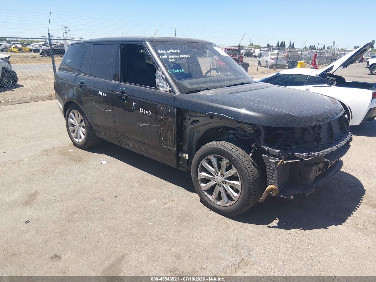 SALGS2KF7GA****** · 2016 LAND ROVER RANGE ROVER 3.0L V6 TURBOCHARGED DIESEL HSE TD6