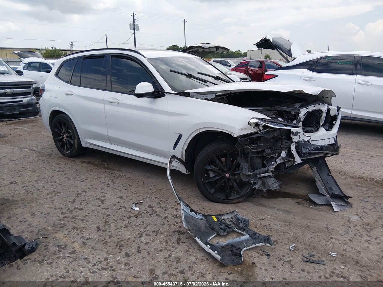 5UX43DP07N9****** · 2022 BMW X3 SDRIVE30I