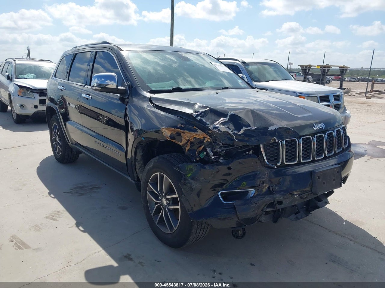 1C4RJEBG3HC****** · 2017 JEEP GRAND CHEROKEE LIMITED 4X2