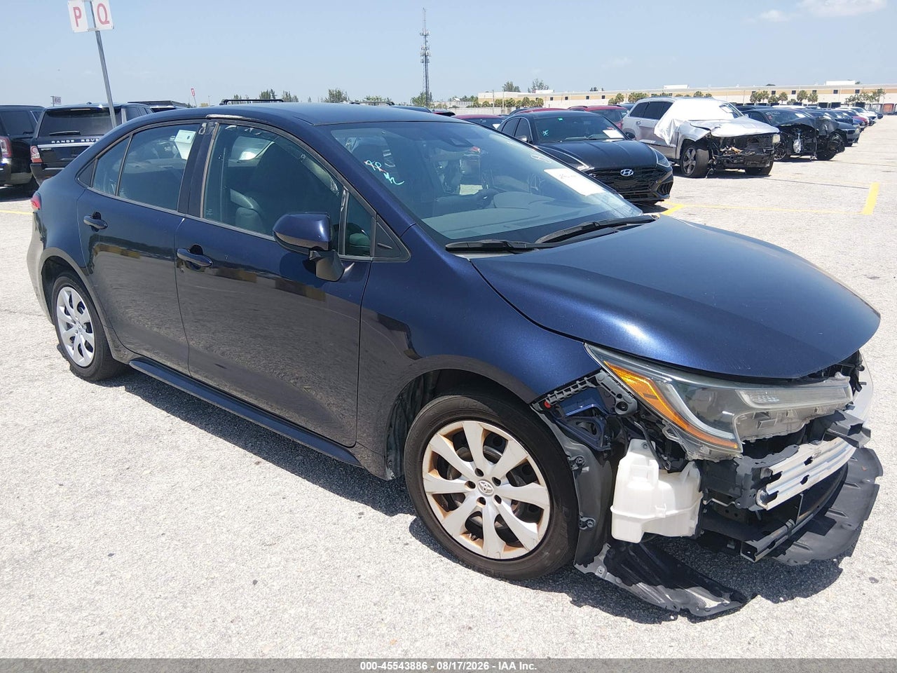 5YFEPMAE7NP****** · 2022 TOYOTA COROLLA LE
