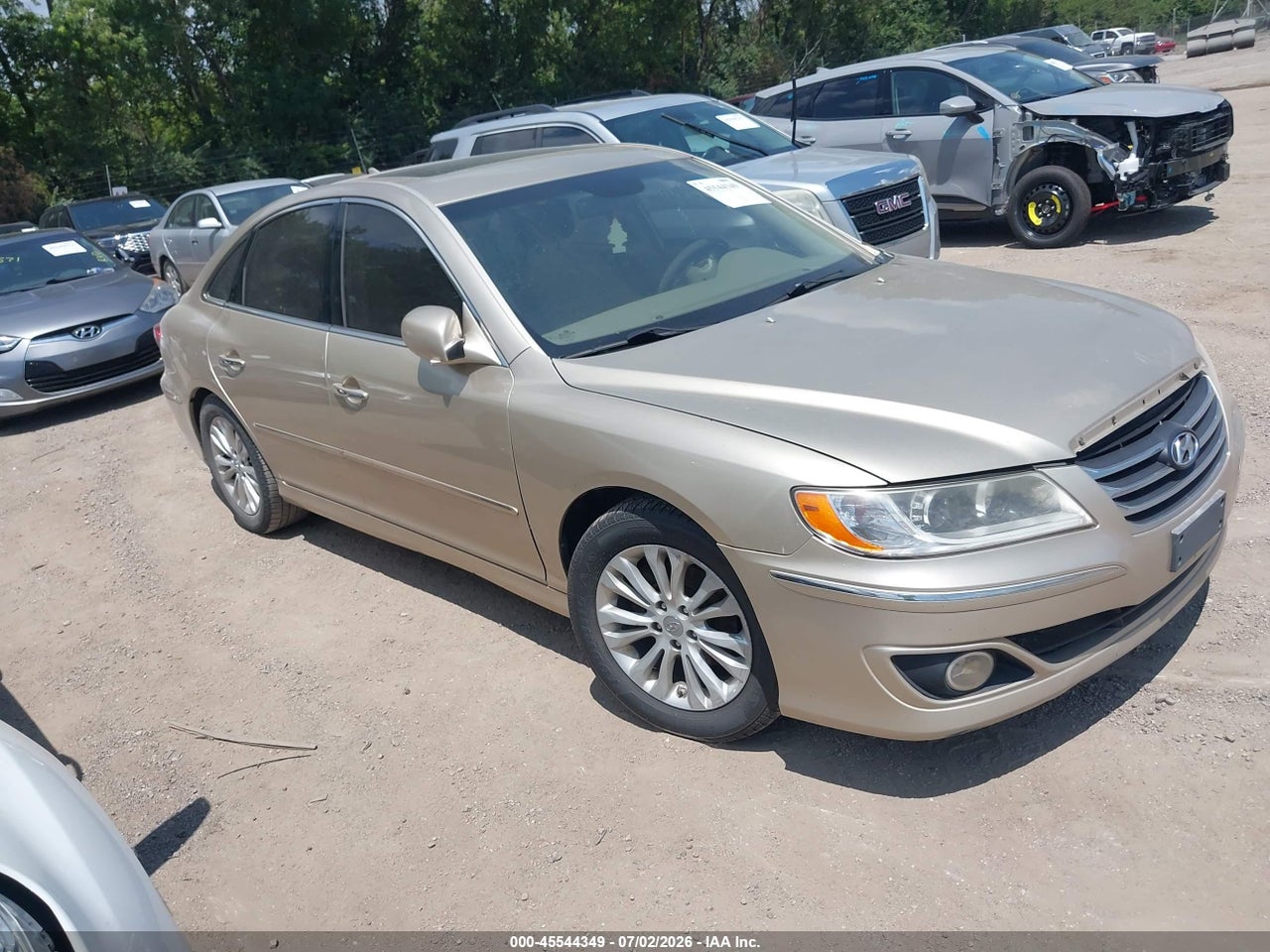 KMHFC4DD4BA****** · 2011 HYUNDAI AZERA GLS