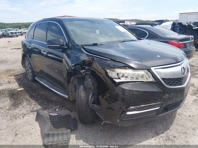 5FRYD3H45GB****** · 2016 ACURA MDX TECHNOLOGY   ACURAWATCH PLUS PACKAGES/TECHNOLOGY PACKAGE