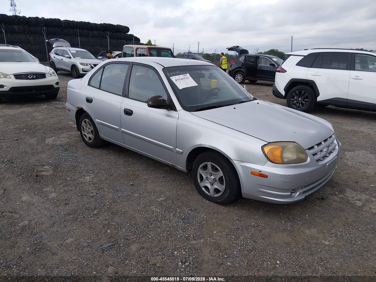KMHCG45CX5U****** · 2005 HYUNDAI ACCENT GLS