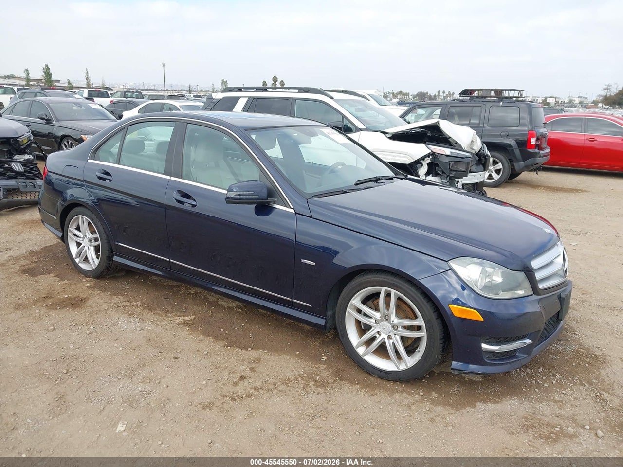 WDDGF4HB4CR****** · 2012 MERCEDES-BENZ C 250 SPORT