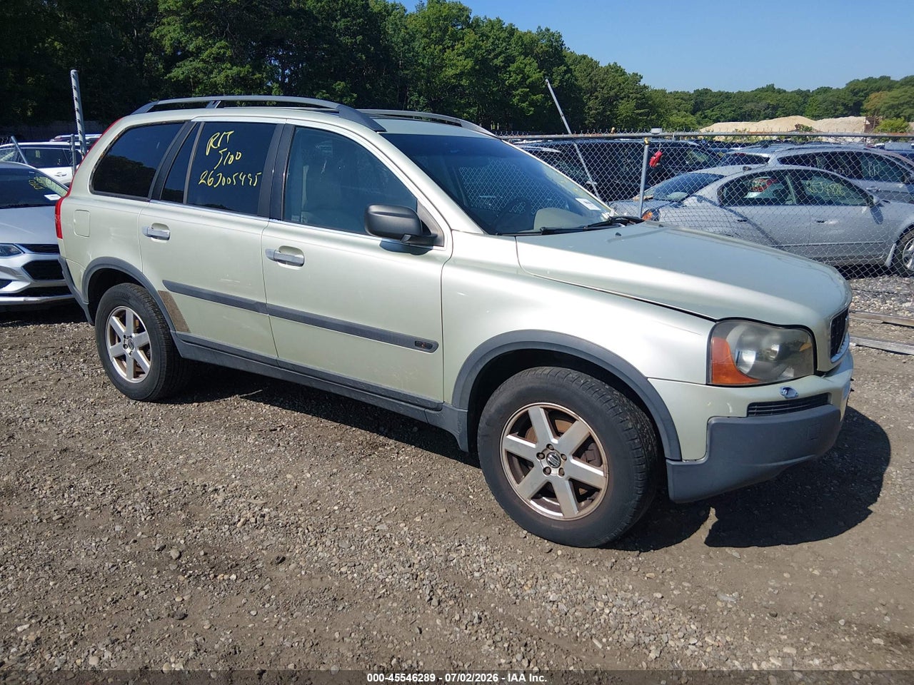 YV4CZ592561****** · 2006 VOLVO XC90 2.5T
