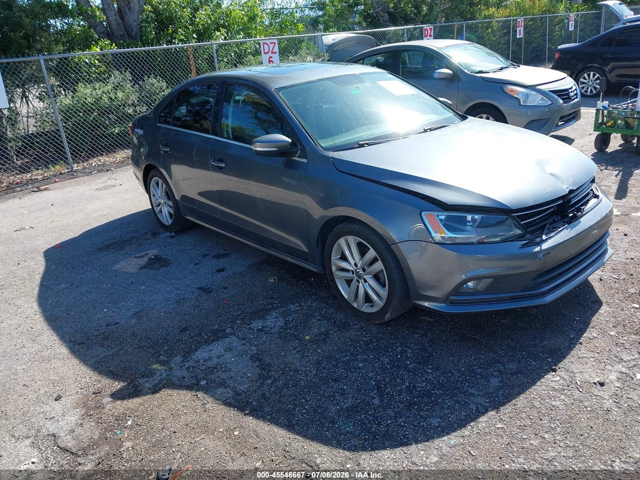 3VWLA7AJ3FM****** · 2015 VOLKSWAGEN JETTA 2.0L TDI SEL