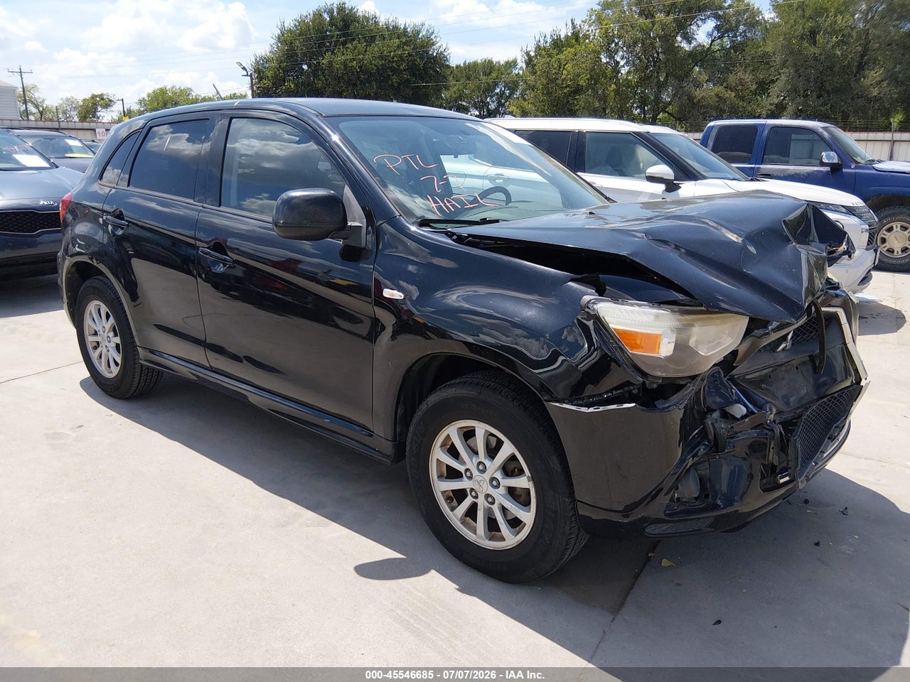 JA4AP3AU7CZ****** · 2012 MITSUBISHI OUTLANDER SPORT ES