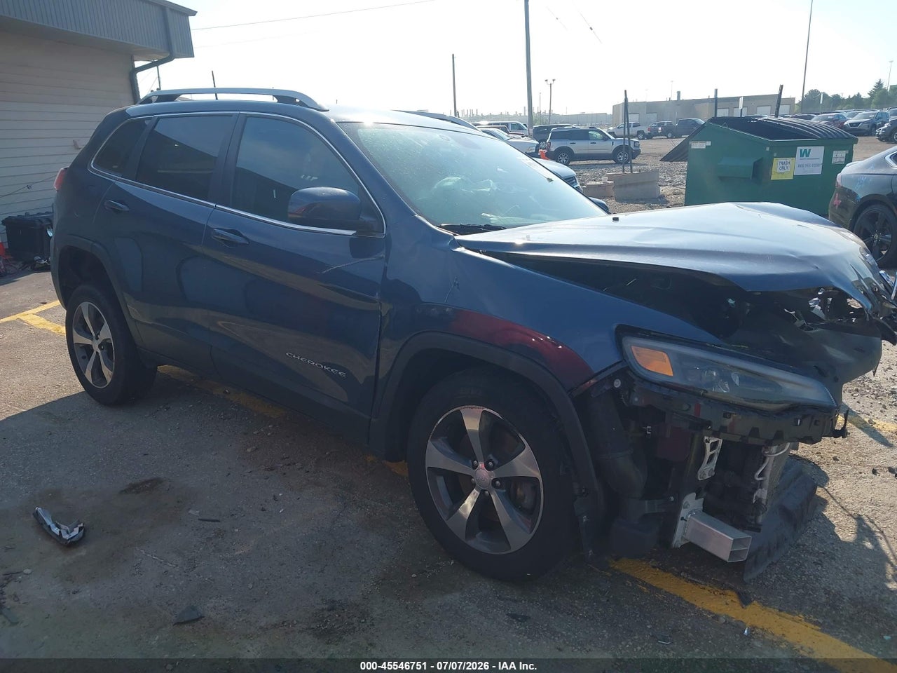 1C4PJMDN4KD****** · 2019 JEEP CHEROKEE LIMITED 4X4