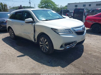 5FRYD4H45GB****** · 2016 ACURA MDX TECHNOLOGY   ACURAWATCH PLUS PACKAGES/TECHNOLOGY PACKAGE