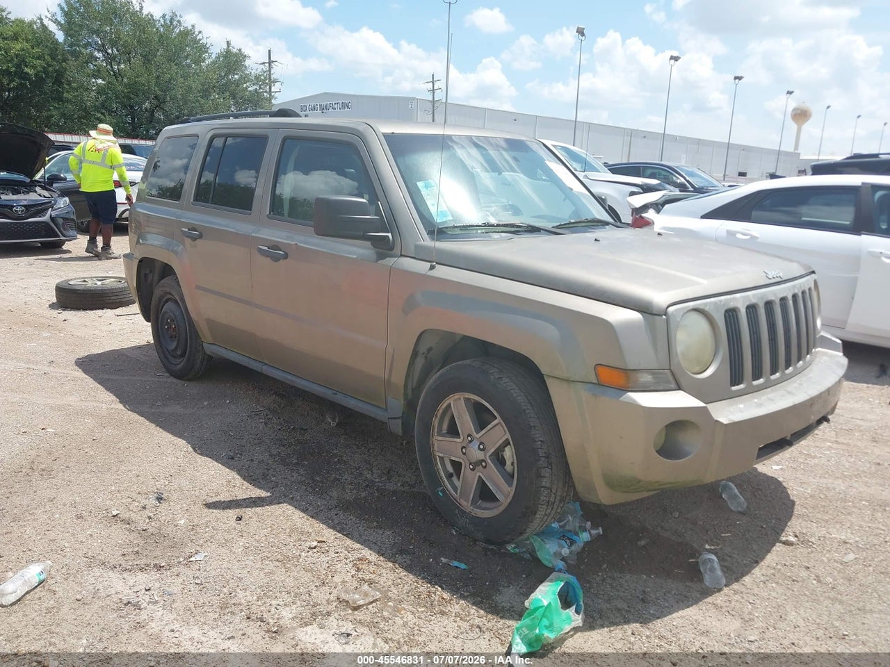 1J8FF28W97D****** · 2007 JEEP PATRIOT SPORT