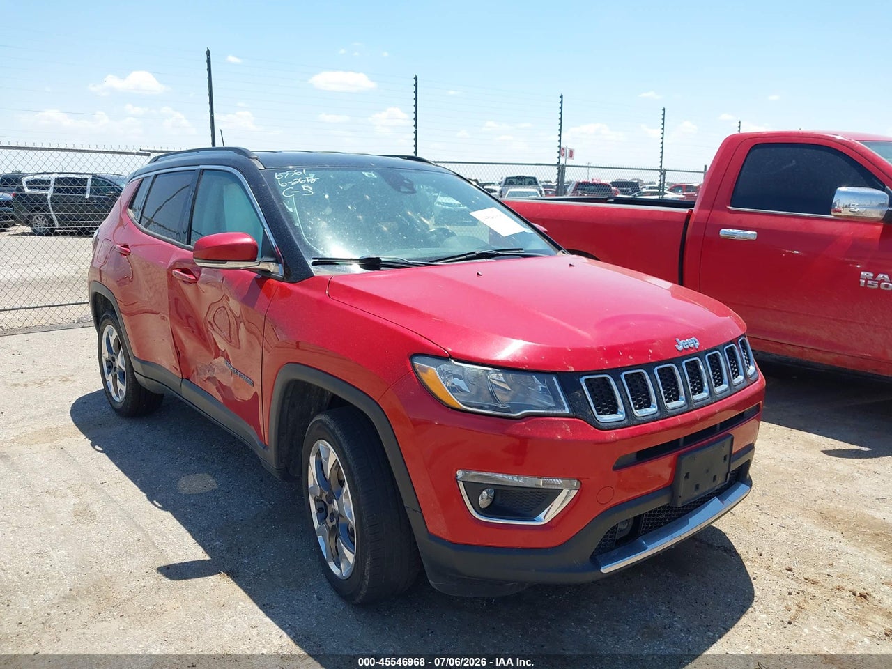 3C4NJDCB3MT****** · 2021 JEEP COMPASS LIMITED 4X4