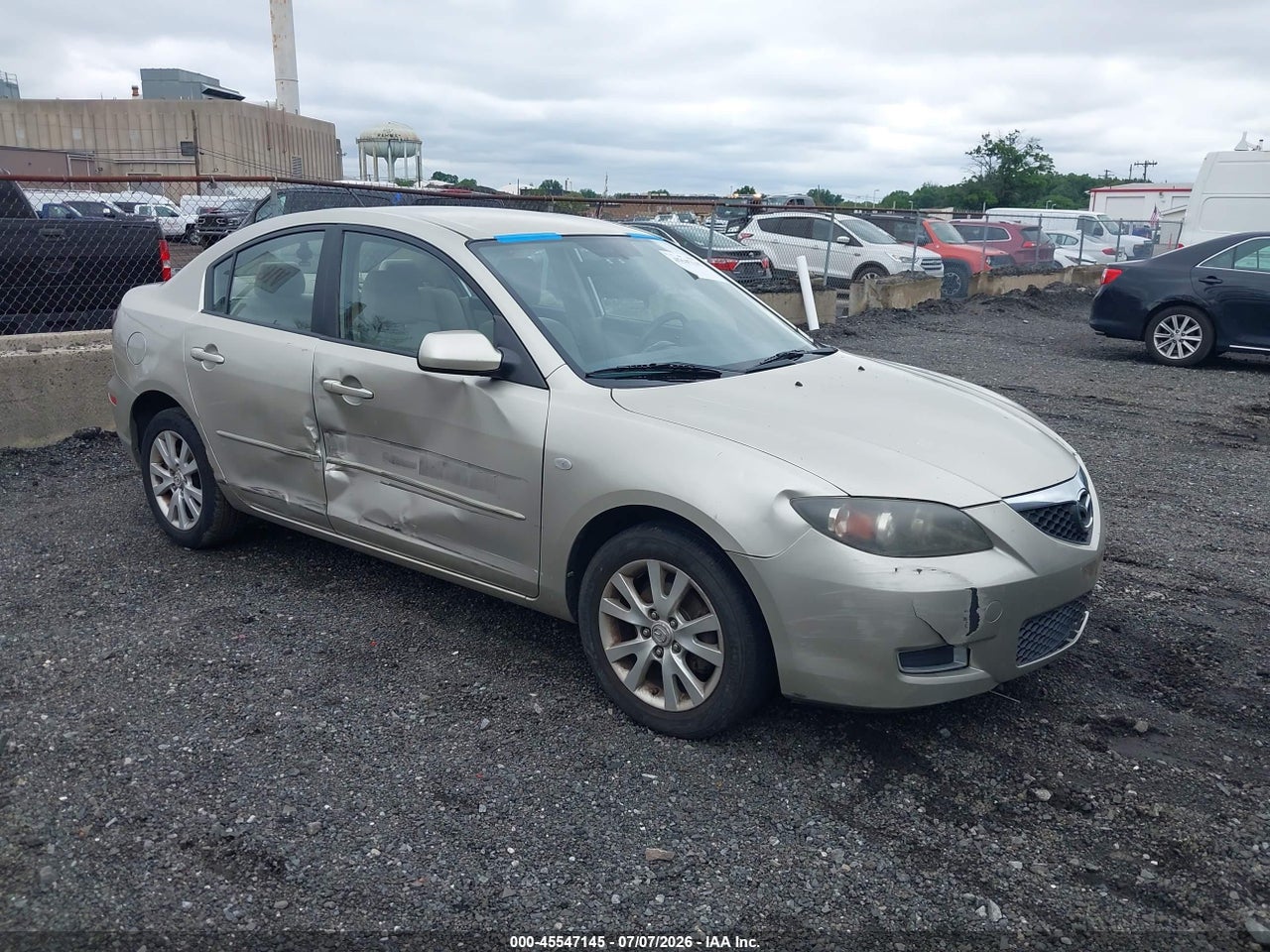 JM1BK12F381****** · 2008 MAZDA MAZDA3 I