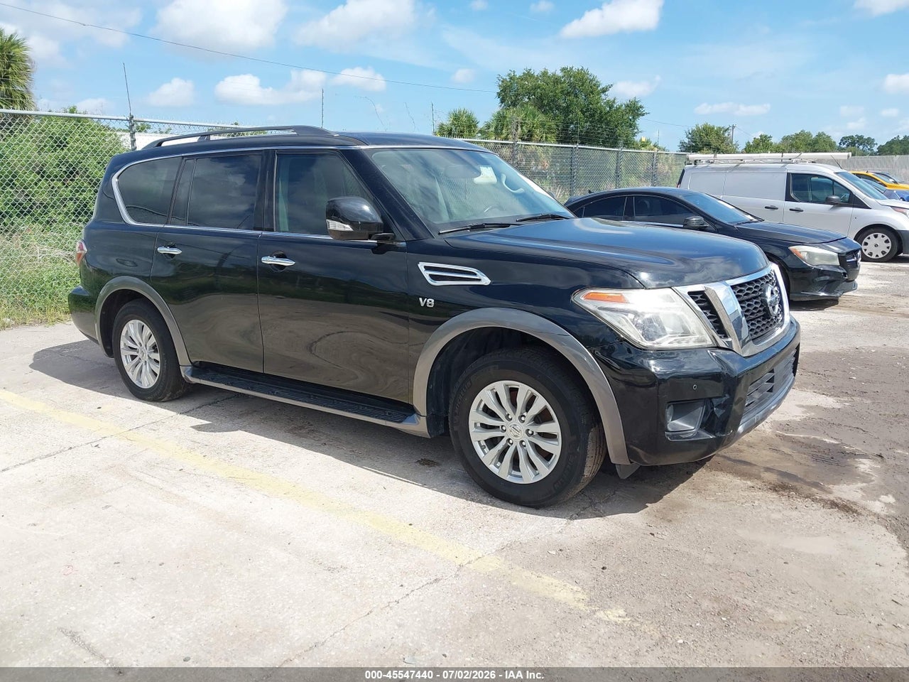 JN8AY2ND3K9****** · 2019 NISSAN ARMADA SV