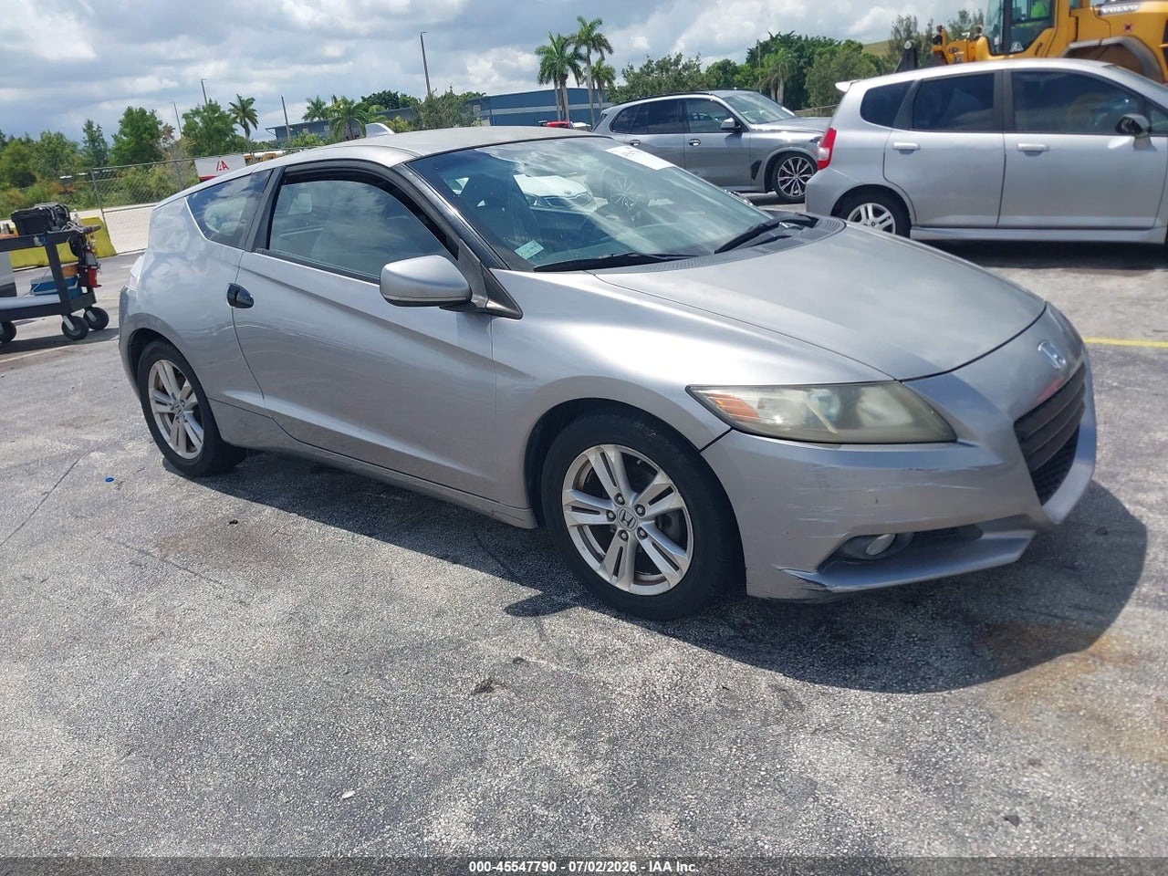 JHMZF1D61BS****** · 2011 HONDA CR-Z EX