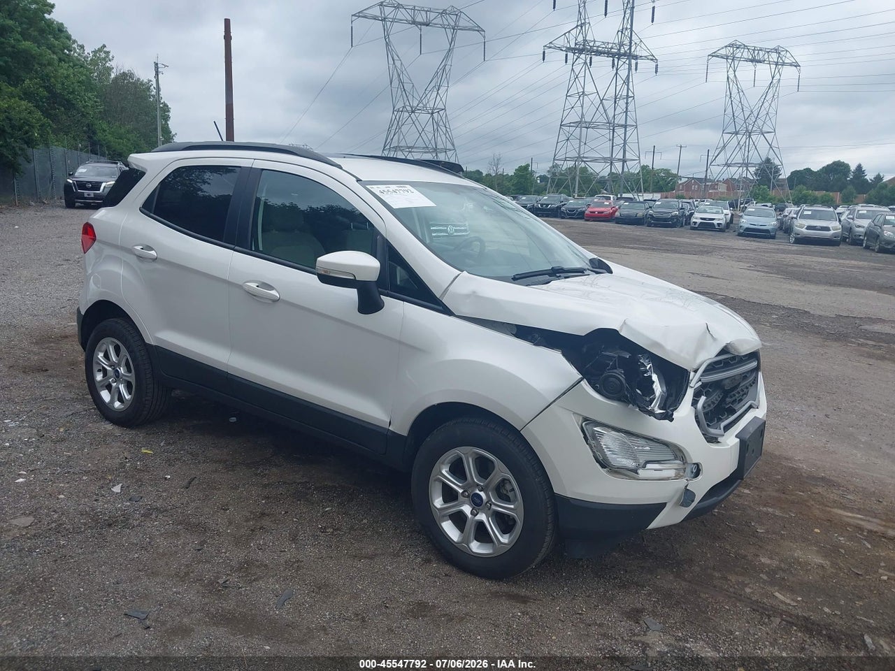 MAJ6S3GL4KC****** · 2019 FORD ECOSPORT SE