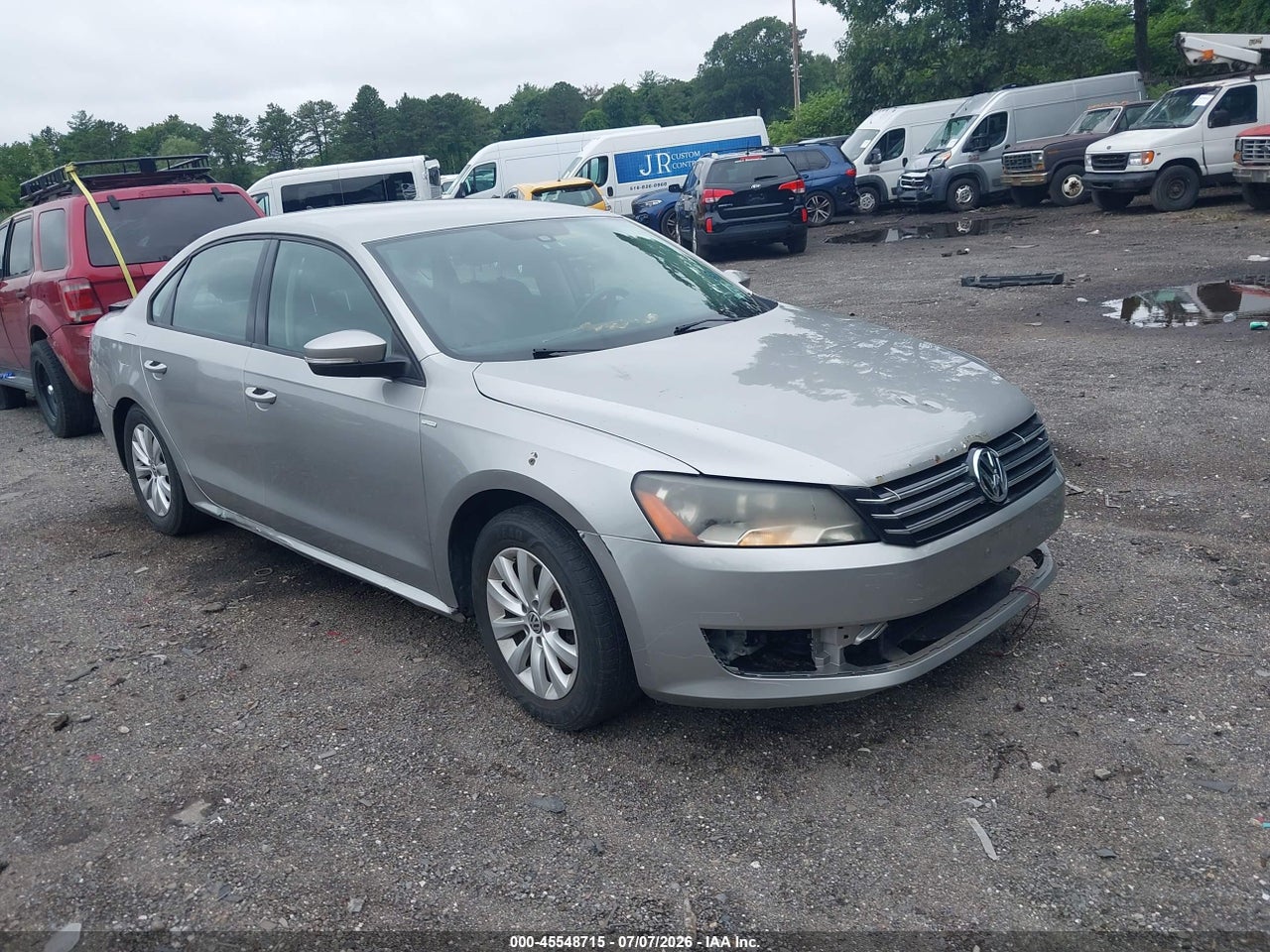 1VWAT7A37EC****** · 2014 VOLKSWAGEN PASSAT 1.8T WOLFSBURG EDITION