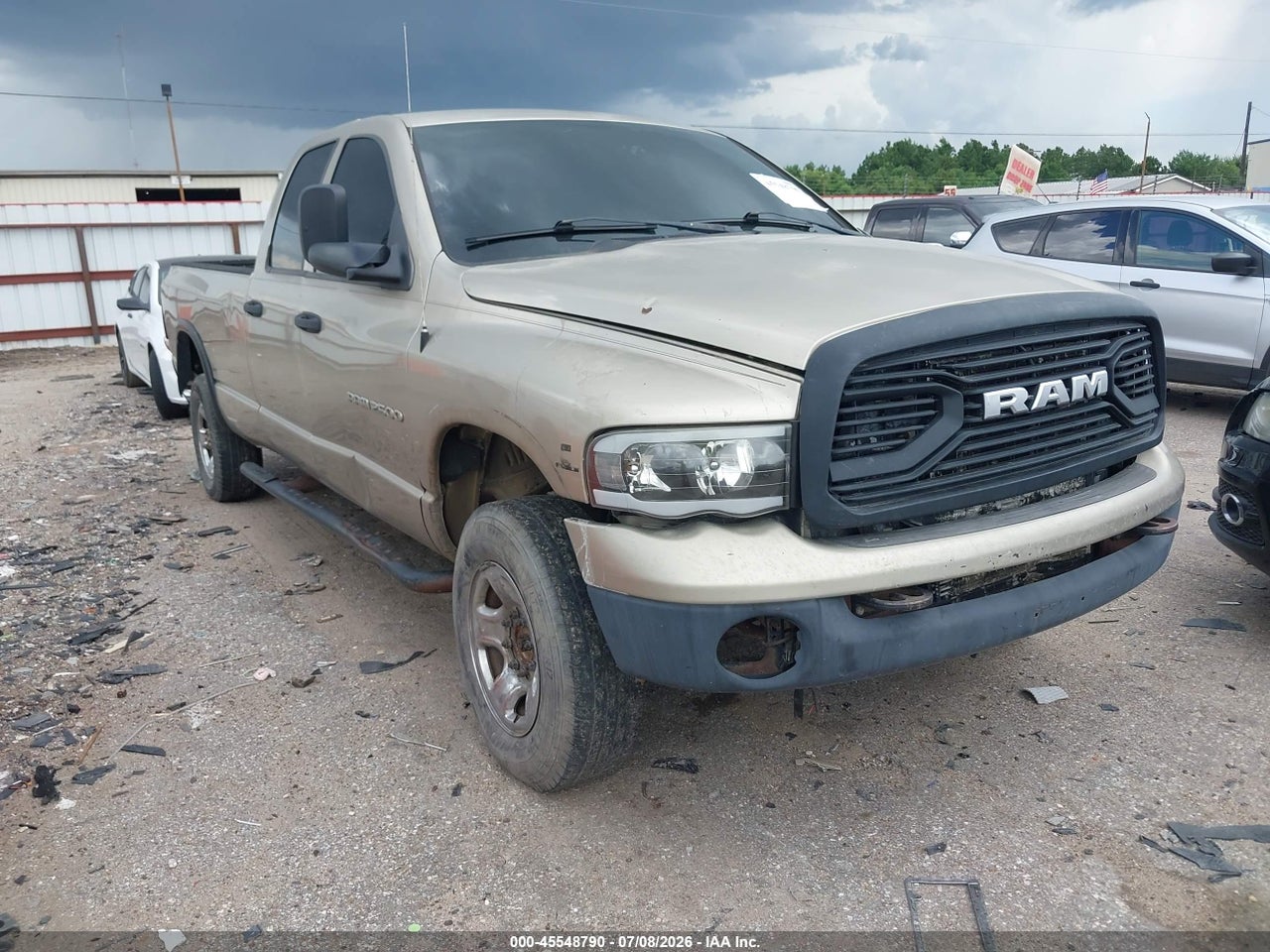 3D7KU28603G****** · 2003 DODGE RAM 2500 SLT/LARAMIE/ST