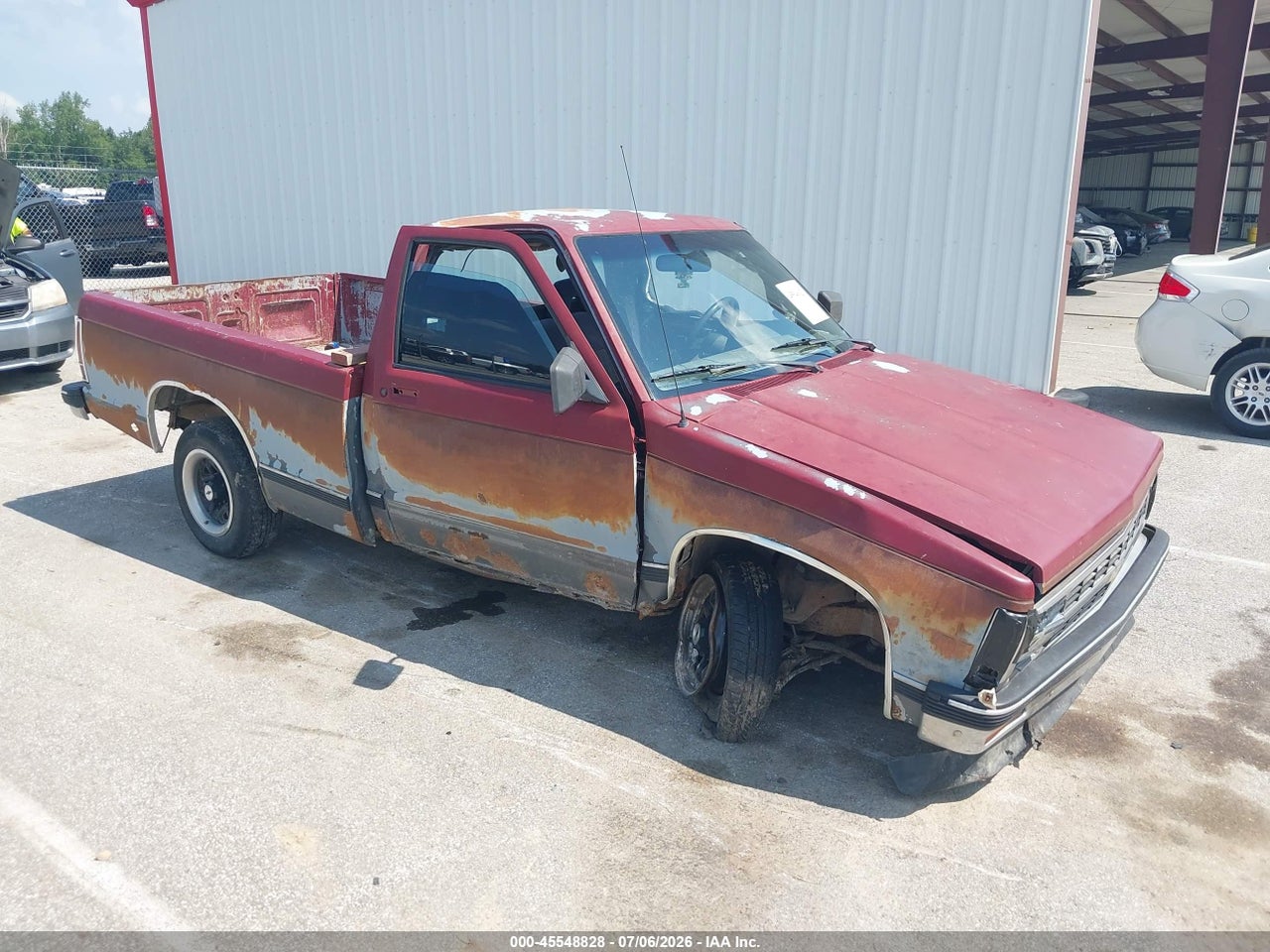 1GCCS14Z3N8****** 1992 CHEVROLET S TRUCK S10