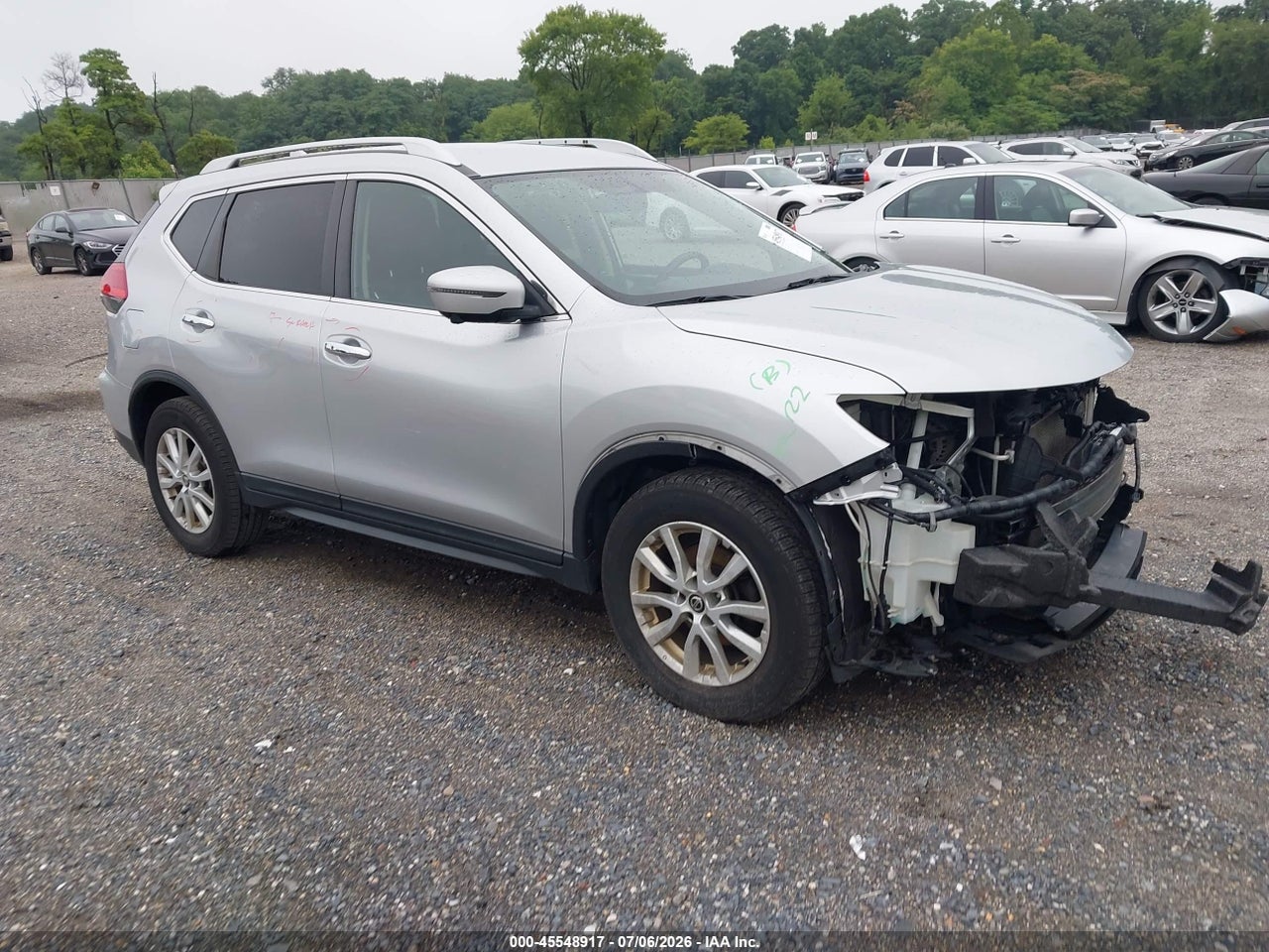 KNMAT2MV6HP****** · 2017 NISSAN ROGUE SV