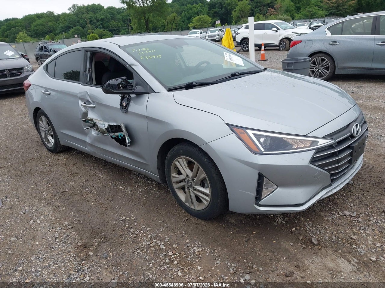 KMHD84LF4LU****** · 2020 HYUNDAI ELANTRA SEL