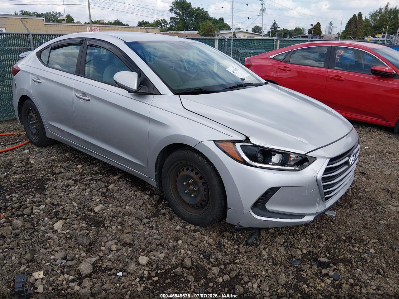 KMHD74LF2HU****** · 2017 HYUNDAI ELANTRA SE