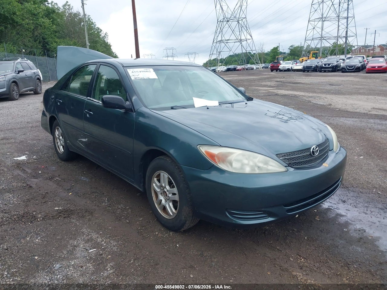 4T1BF30K74U****** · 2004 TOYOTA CAMRY LE V6