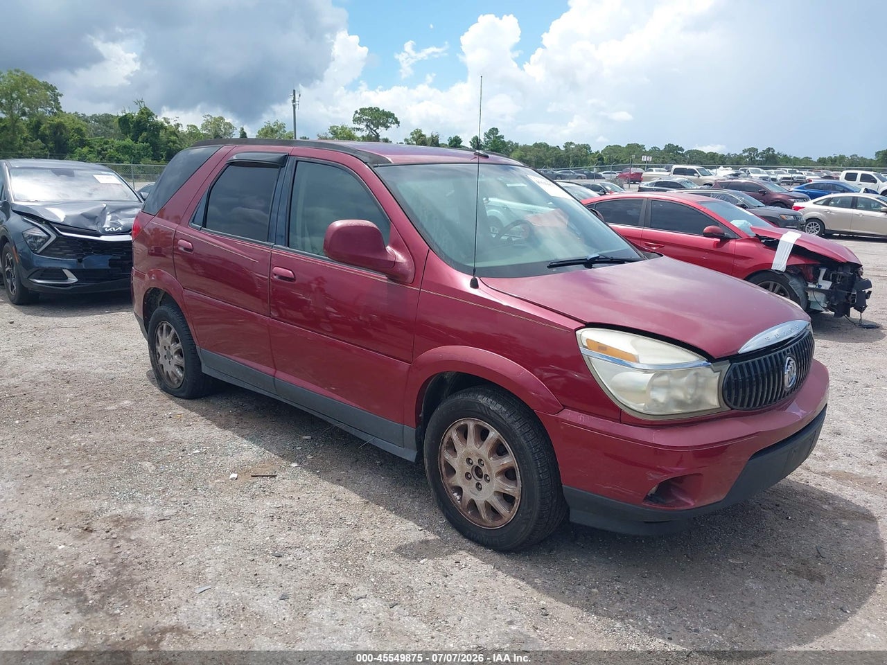 3G5DA03L07S****** · 2007 BUICK RENDEZVOUS CXL