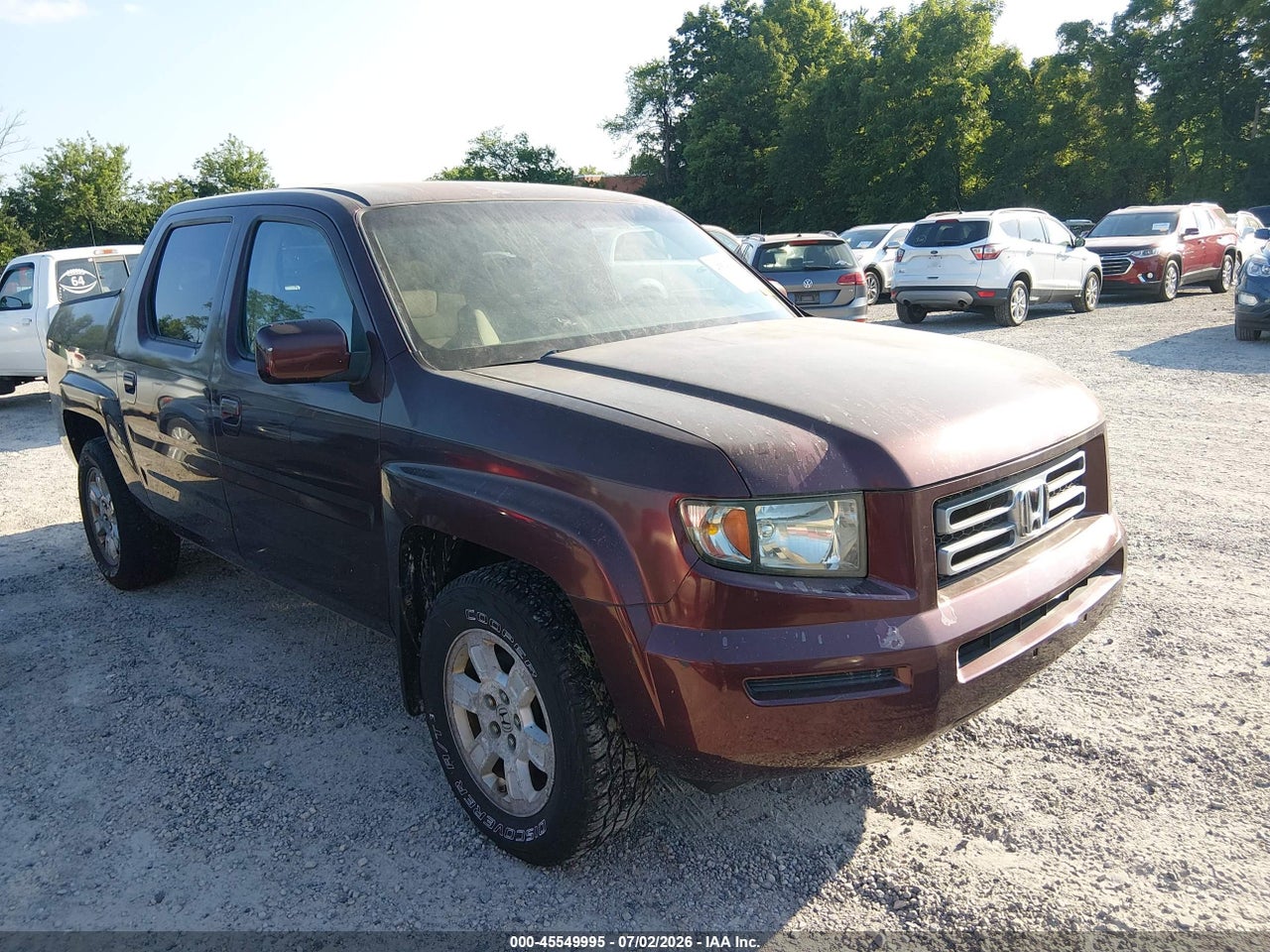 2HJYK16488H****** · 2008 HONDA RIDGELINE RTS