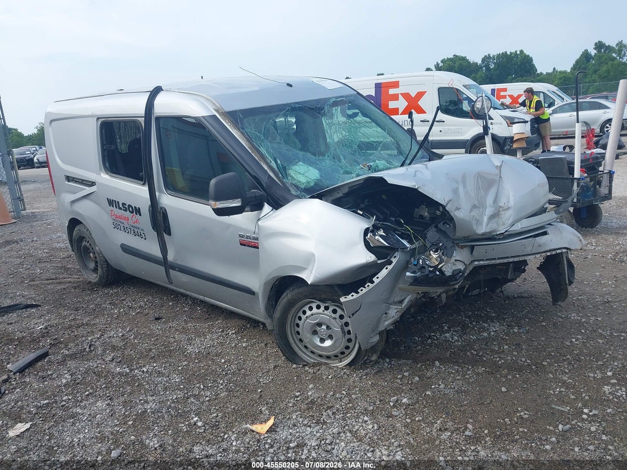ZFBERFBT8F6****** · 2015 RAM PROMASTER CITY TRADESMAN SLT