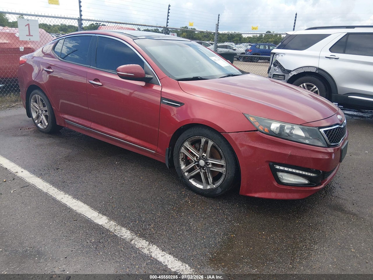 5XXGR4A61DG****** · 2013 KIA OPTIMA SX