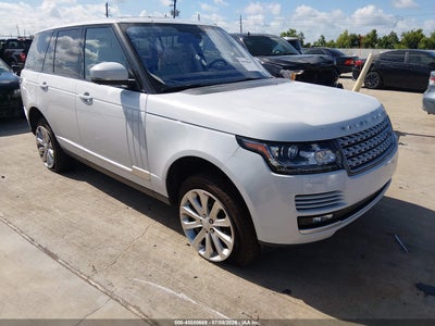 SALGS2PF6GA****** · 2016 LAND ROVER RANGE ROVER 3.0L V6 SUPERCHARGED HSE