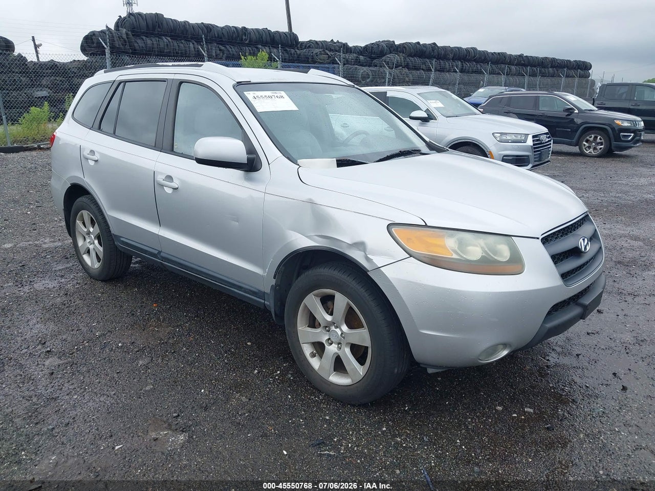 5NMSH73EX8H****** · 2008 HYUNDAI SANTA FE LIMITED/SE