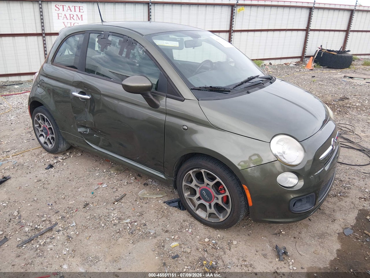 2012 FIAT 500 SPORT