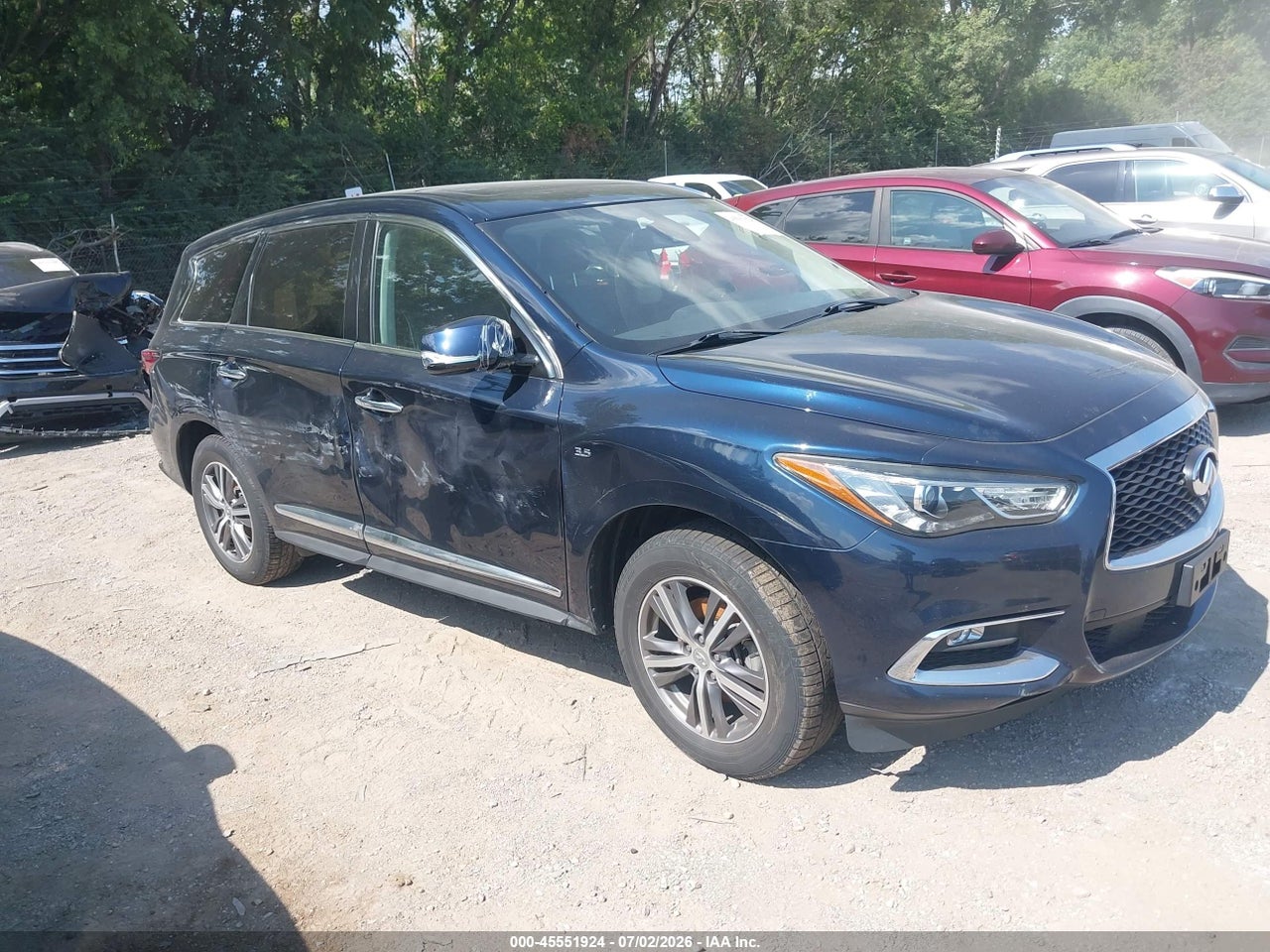 5N1DL0MM7KC****** · 2019 INFINITI QX60 PURE