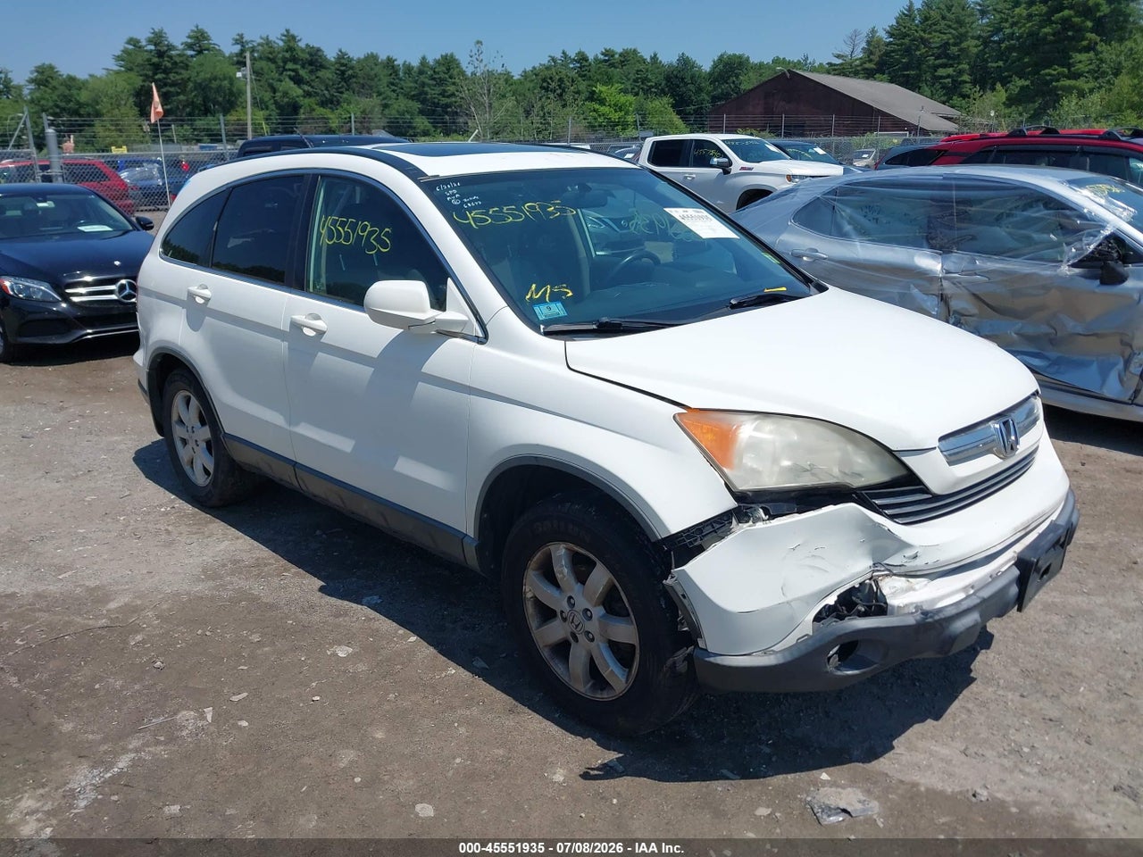 JHLRE48767C****** · 2007 HONDA CR-V EX-L