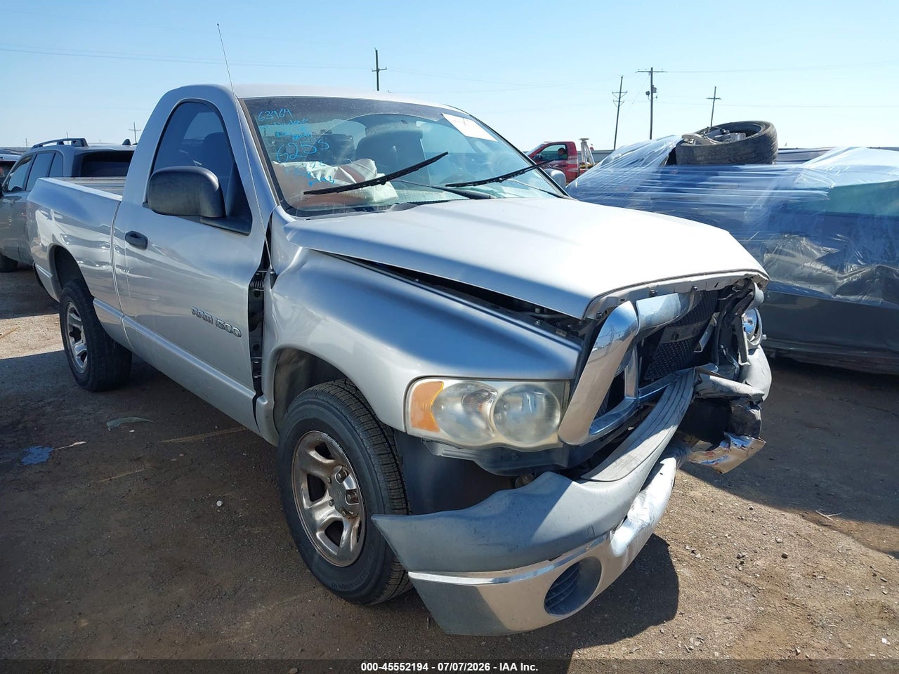 1D7HA16K94J****** · 2004 DODGE RAM 1500 ST