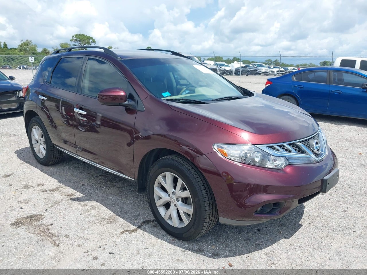 JN8AZ1MW5DW****** · 2013 NISSAN MURANO SV